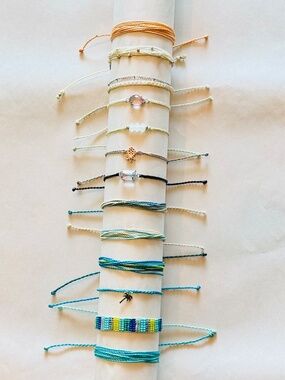 Pura Vida Adjustable Bracelets - Lot of 13